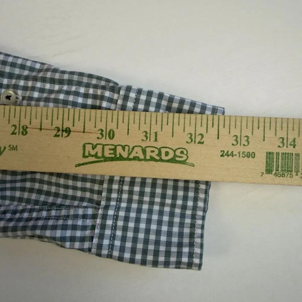 Banana Republic Custom 078 Wash Shirt Bundle Men’s S Custom Fit Gingham